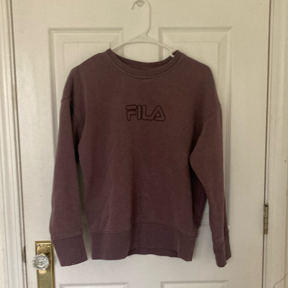 FILA Women's Purple Sweater